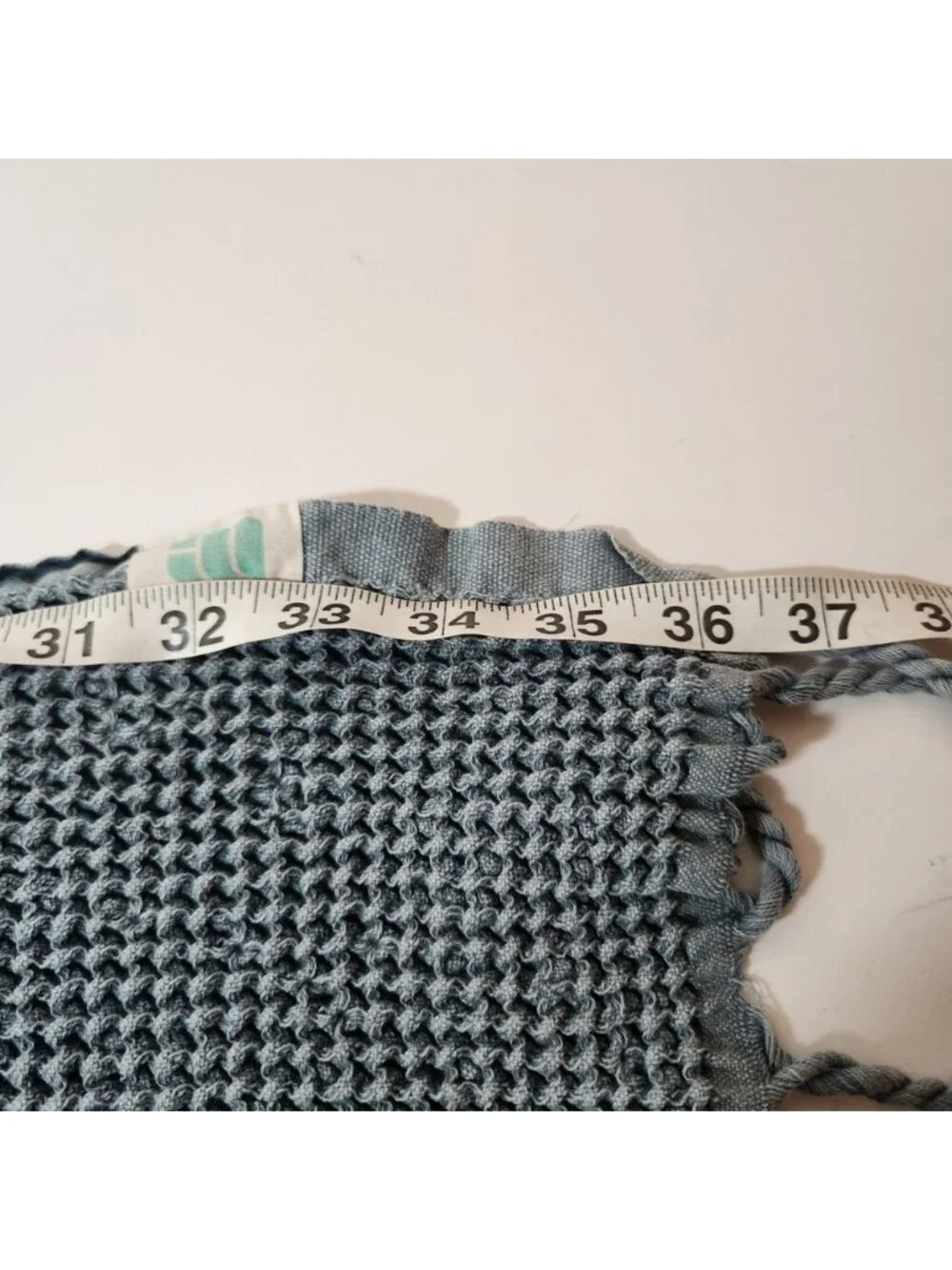 Mint and grey, Blue Waffle Weave‎ Cotton Bath Towel Tassel Fringe Turkish set